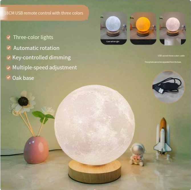 Lunar Glow 3D Night Lamp