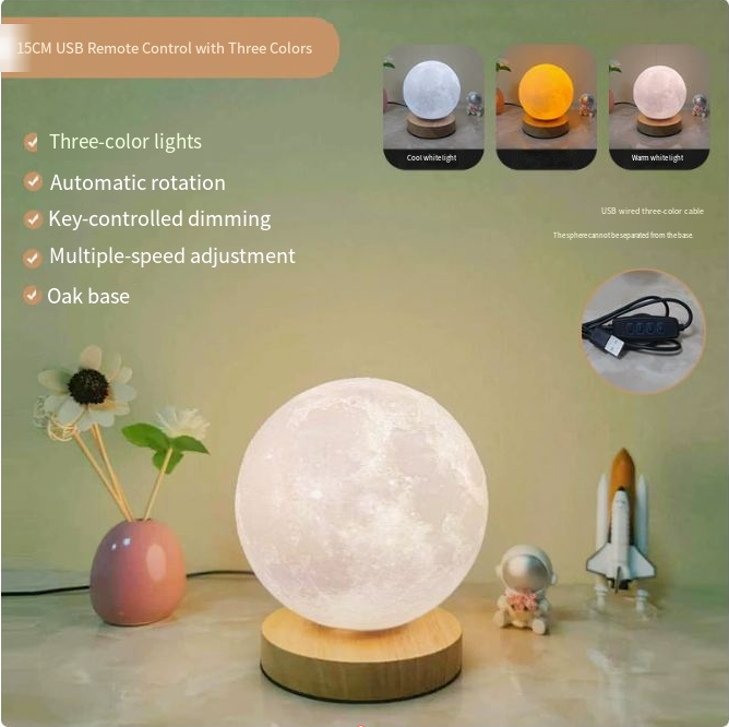 Lunar Glow 3D Night Lamp