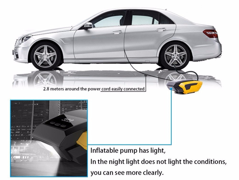 Herramienta Inflador de Bomba de Aire para Coche Eléctrico