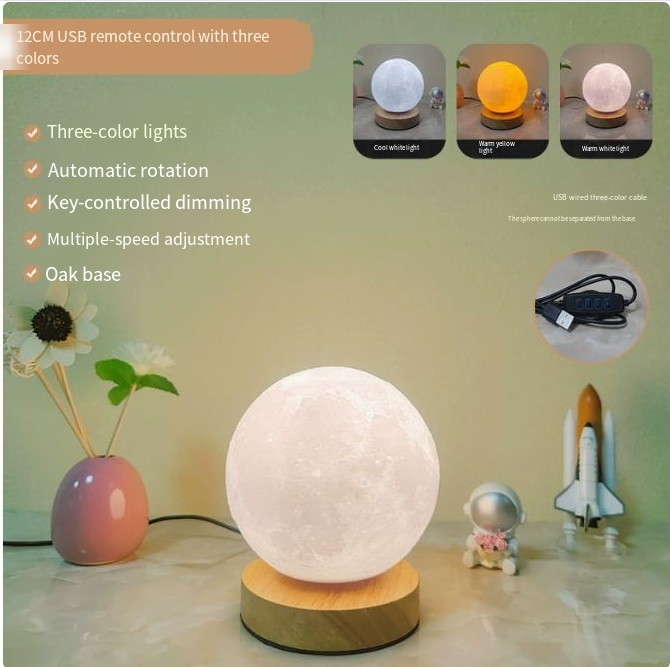Lunar Glow 3D Night Lamp